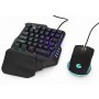 Gembird | 2-in-1 backlight USB gaming desktop kit | GGS-IVAR-TWIN | Keyboard and Mouse Set | Wired | Mouse included | US | Black - 2